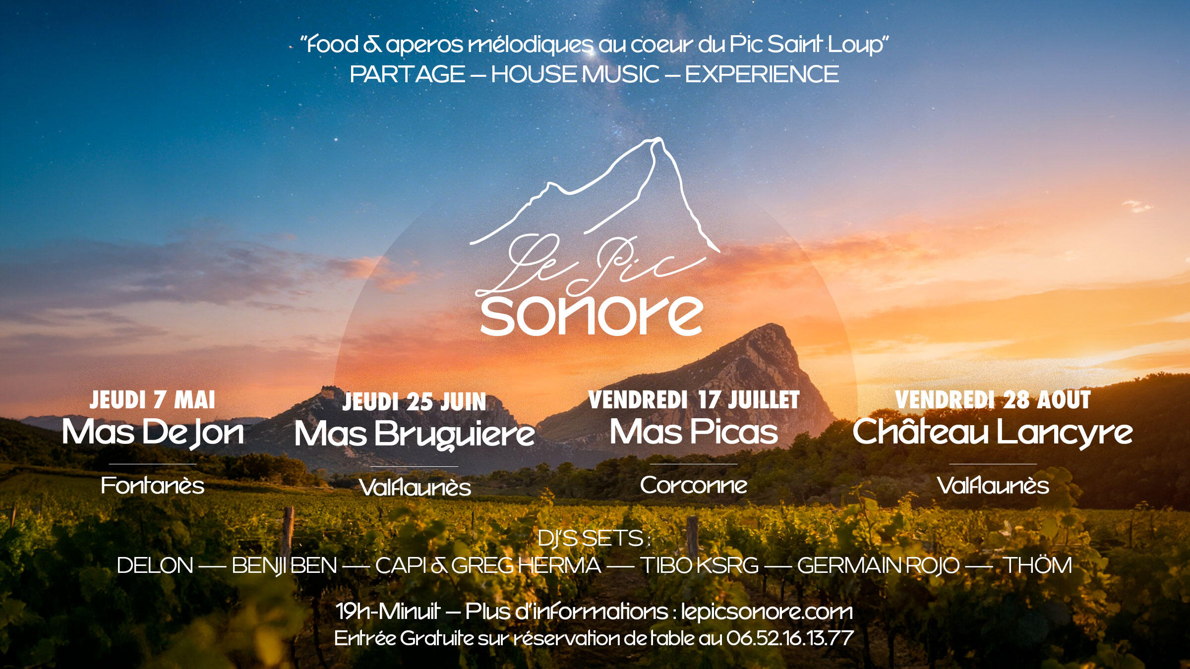 Costières Sonores de Pâques